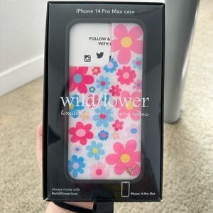 iphone 14 pro max wildflower case🩷